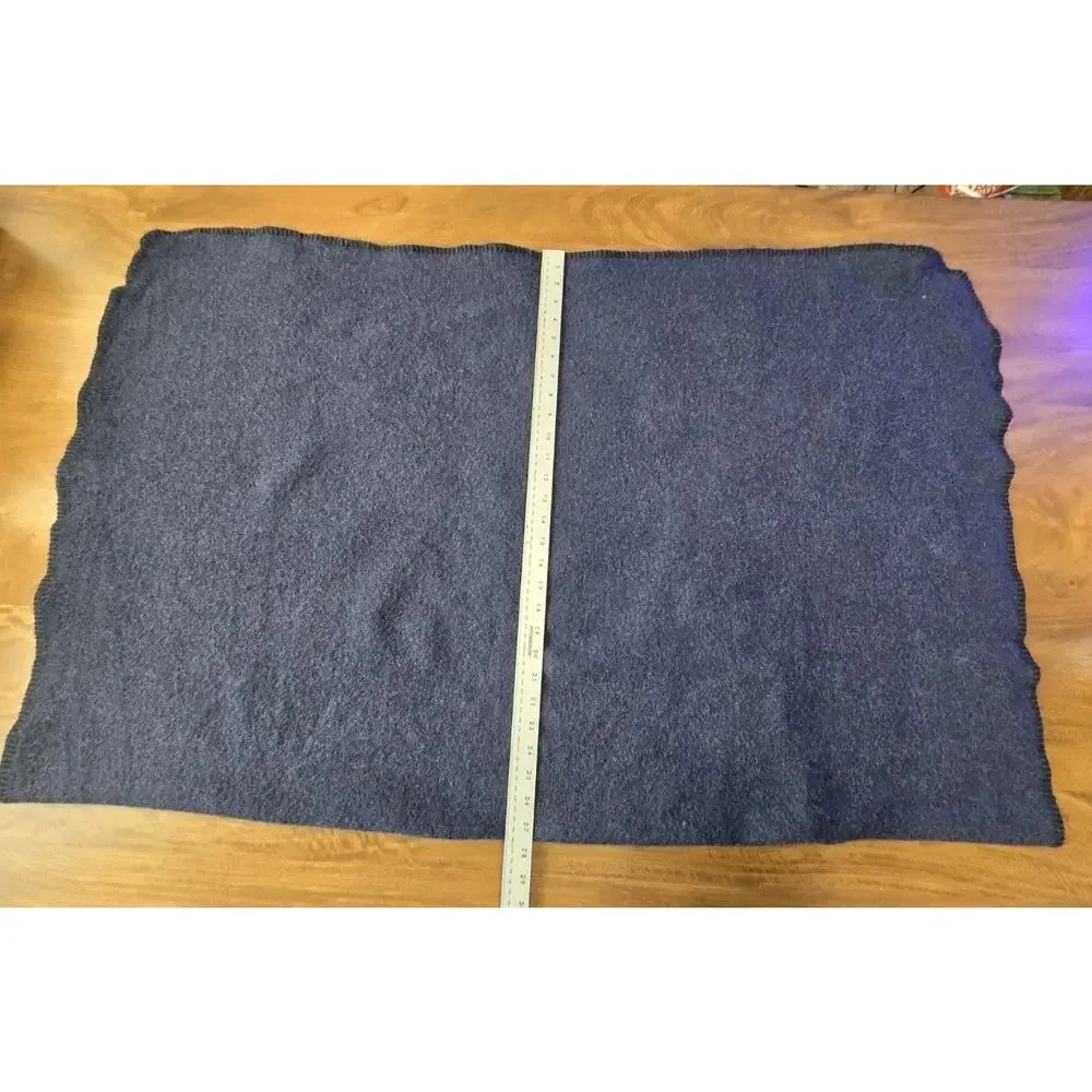 Vintage Faribault Woolen Mill Co. 100% Virgin Wool Blanket Made in USA 54